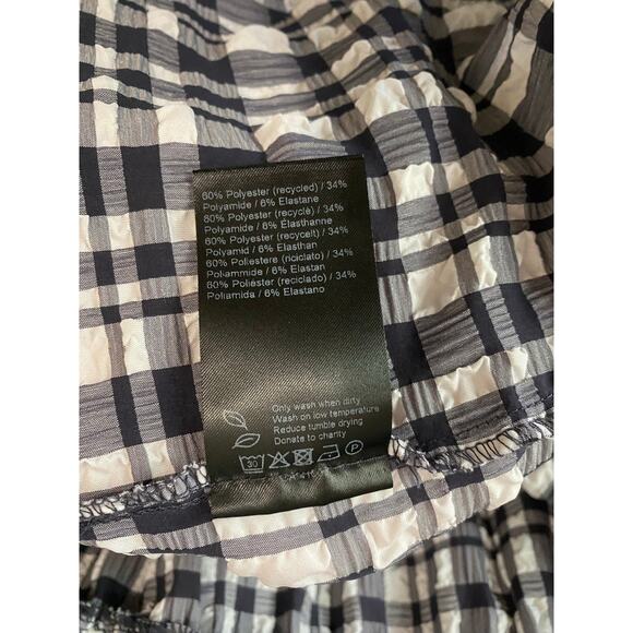 Anthropologie Just Female Hamilton Midi Dress Large Gingham Lightweight Cottage - Picture 12 of 15